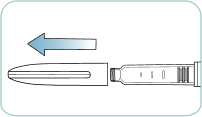 Removing the pen cap.