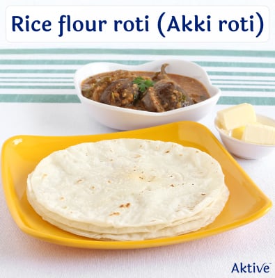 Rice Flour Roti