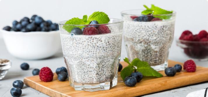 Chia seed pudding