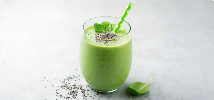 Chia seed smoothie