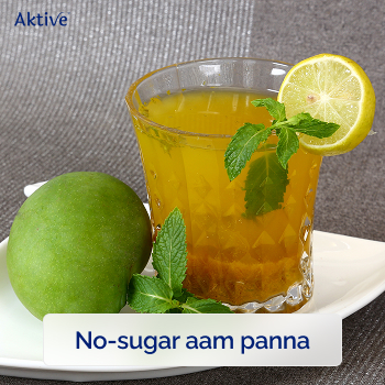 aam panna in glasses